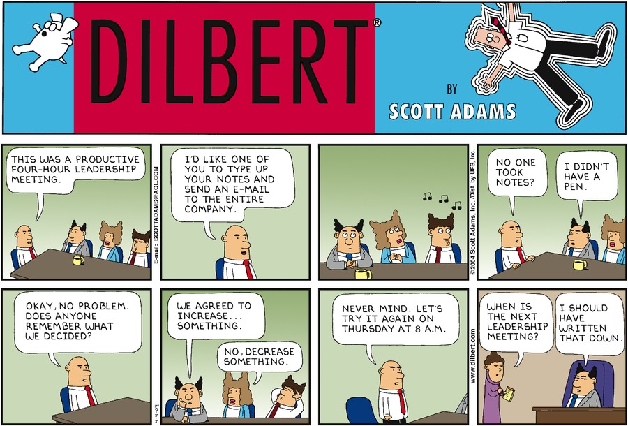 Dilbert Cartoon